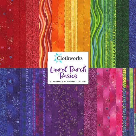 Laurel Burch Basics Fabric from Clothworks 